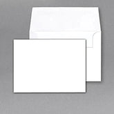 White Blank Heavyweight Note Cards and Envelopes, 4-1/2 X 6-Inches, Pack of 50. this is Not a Fold Over Card. FoldCard